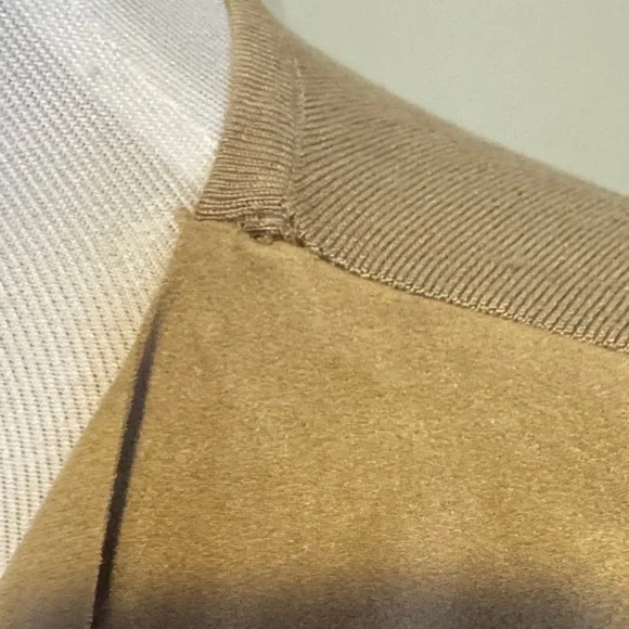 INC International Concepts Tan Fringe Cape - Picture 9 of 10